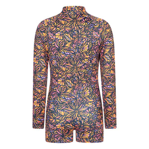 Mountain Warehouse Barn Mira Blommor Långärmad Rash Guard (Neon Orange)