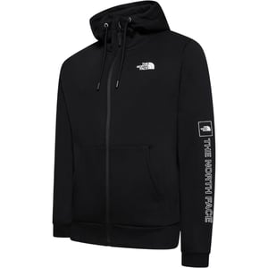 The North Face Mens M Outline Logo Box Hoodies Black