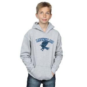 Harry Potter Jongens Ravenclaw Katoenen Hoodie (Sportgrijs)