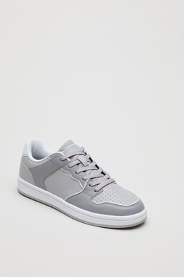 Ben Sherman Club Leren Herenschoenen Grijs