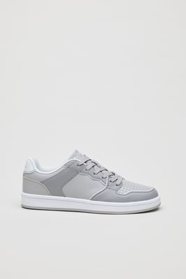 Ben Sherman Club Leren Herenschoenen Grijs