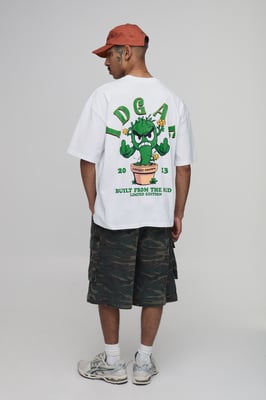 Collector's Edtn Daisy Print Oversized Pocket T-shirt