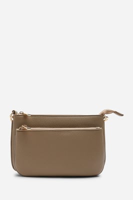 Wheres That From Womens Elani Small Double Zip Cross Body Bag