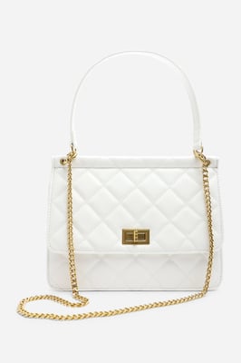 Wheres That From Womens Arisbeth Quilted Cross Body Shoulder Bag