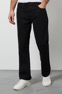 Black Bootcut Fit Jean