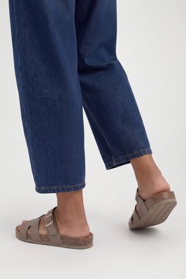 Cut Out Double Strap Sandals
