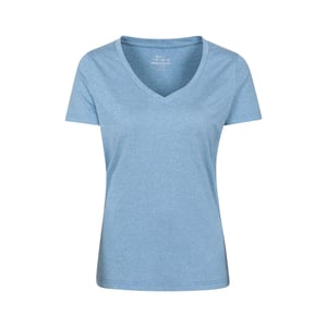 Mountain Warehouse Dames/Dames Vitaliteit V Hals T-shirt (Blauw)