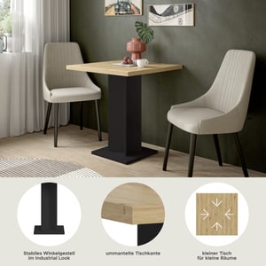 Furnilux Artisan eiken eettafel moderne tafel stijlvolle eetkameroplossing