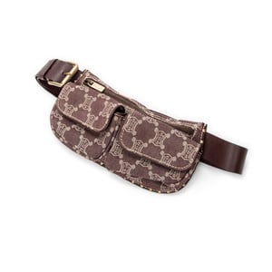 Double Pocket Belt Bag  Waist Bag