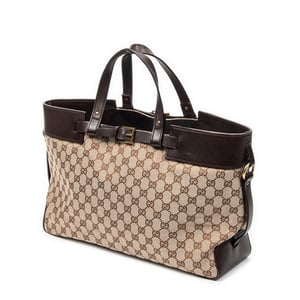 Horizontal Belt Tote  Handbag