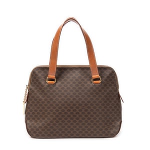 Vintage Macadam Tote  Shoulder Bag