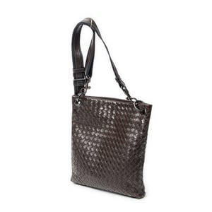 Square Flat Messenger Shoulder Bag