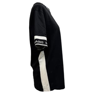Balmain T-Shirt in Black Cotton
