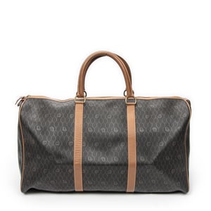 Large Vintage Travel Boston  Travel Bag