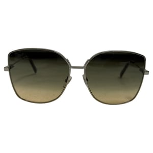 Givenchy GV7184/G/S Vierkante Zonnebril in Zilver Metaal