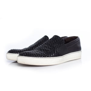 Lanvin, Woven leather slip on sneaker