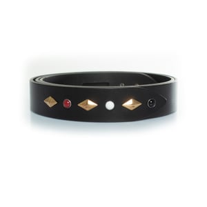 Isabel Marant Lecce leren riem met stenen