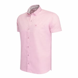 Cappuccino Italia Overhemden Toscana Stretch Roze