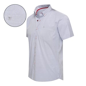 Cappuccino Italia Overhemden Bronte Stretch Blauw