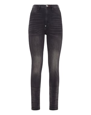 Jegging Med Superhög Midja Iconic Plein