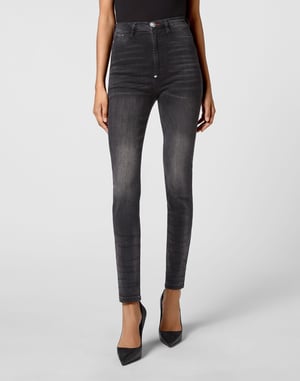 Jegging Med Superhög Midja Iconic Plein