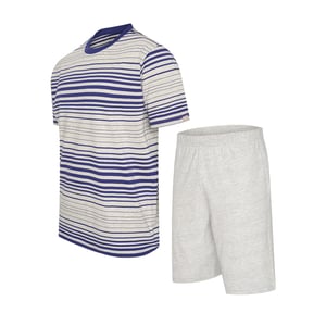Cappuccino Italia Pyjama Venezia Pyjama Blauw