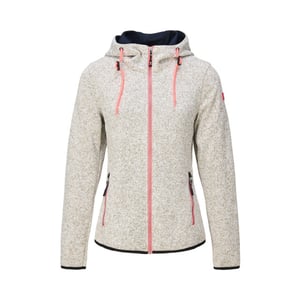 Nordberg elise fleece fleece sweater met rits dames -