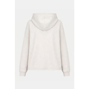 Penn & Ink Tatum 05m-330 penn and ink hoodie print ecru mel. tomato