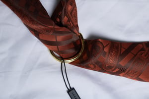 Burberry, orange knythalsduk