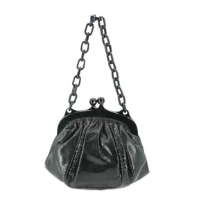 Fendi Vintage Leren Handtas Avondtas