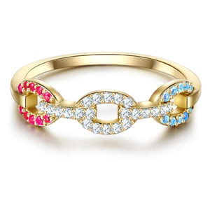 luluandjane Female Brass Ring
