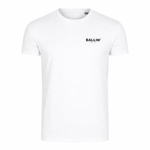 Ballin Est. 2013 Tee SS Backprint Cross Shirt Wit