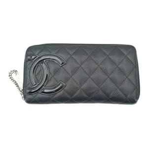 Chanel Leren Portemonnee Cambon
