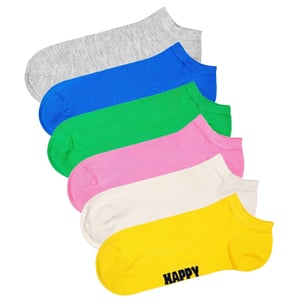 Happy Socks 6-Pack Low Sokken
