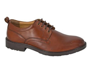 Tredflex Plain Gibson Mens Leather Shoes