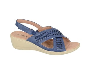 Boulevard Petra Womens Wide Fit Sandals