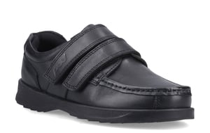 Pod Aran Leather Junior School Shoes