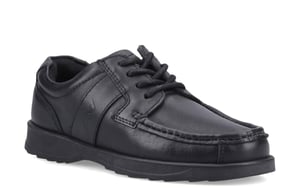 Pod Logan Leather Senior School Shoes