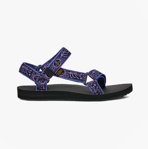 Teva Original Universal Womens Ankle Strap Sandals Windy Summer Dazzling Blue
