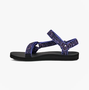 Teva Original Universal Womens Ankle Strap Sandals Windy Summer Dazzling Blue