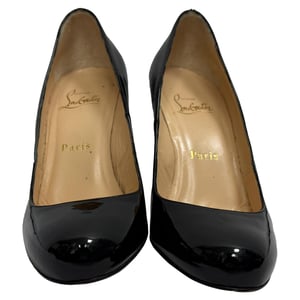 Christian Louboutin Fifi Pumps in Black Patent Leather