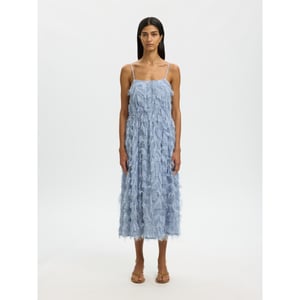 Selected Femme slfmyline regular midi strap dress 16100869 dusty