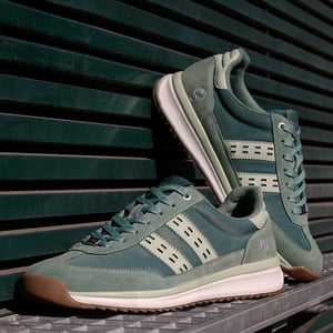 Q1905 Sneaker boston pro lichtgroen/ donkergroen