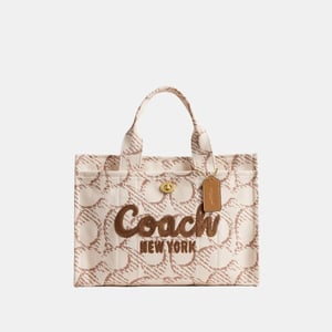 Cargo Tote Bag With Signature Canvas