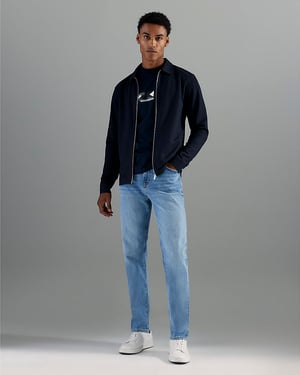 River Island Mens Slim Fit Jeans Blue Light Denim
