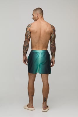 Ombre Mid Length Swim Short