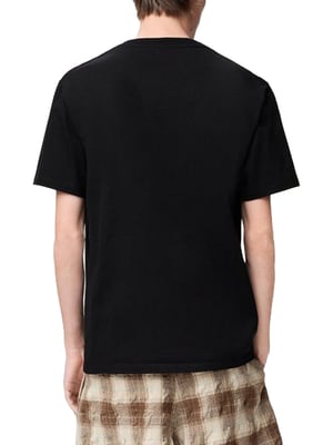 Embroidered Logo T-shirt in Black