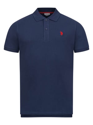 U.S. Polo Assn. heren basic poloshirt met korte mouwen en stretch