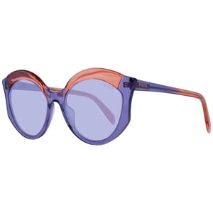 Emilio Pucci Paarse Plastic Zonnebril