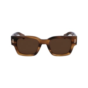 Ferragamo Bruine Acetaat Zonnebril